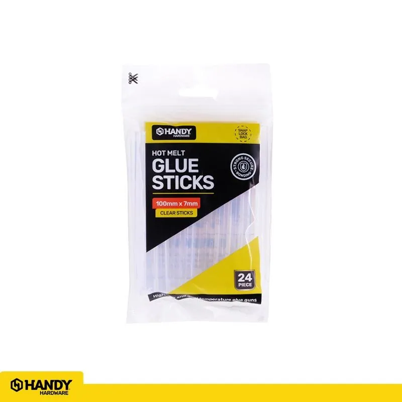 Glue Gun Hot Melt Glue Sticks 100mm X 7mm 24pc (Suitable with 10W Glue Gun) – image 4
