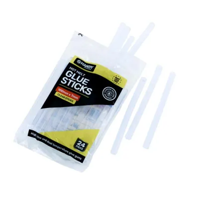 Glue Gun Hot Melt Glue Sticks 100mm X 7mm 24pc (Suitable with 10W Glue Gun)