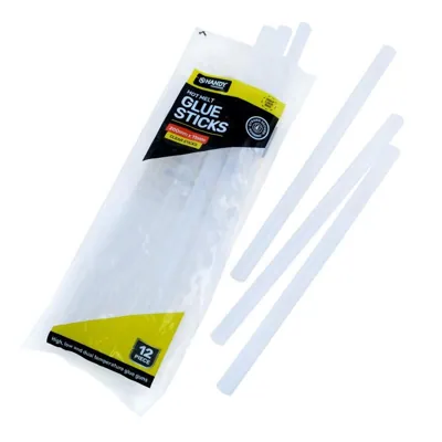 Glue Gun Hot Melt Glue Sticks 200mm X 11mm 12pc (Suitable with 40W Glue Gun)
