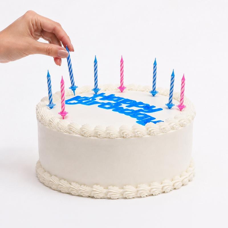 Birthday Candles & Plaque Set with Holders (25 Pieces) — photo 3 of 4