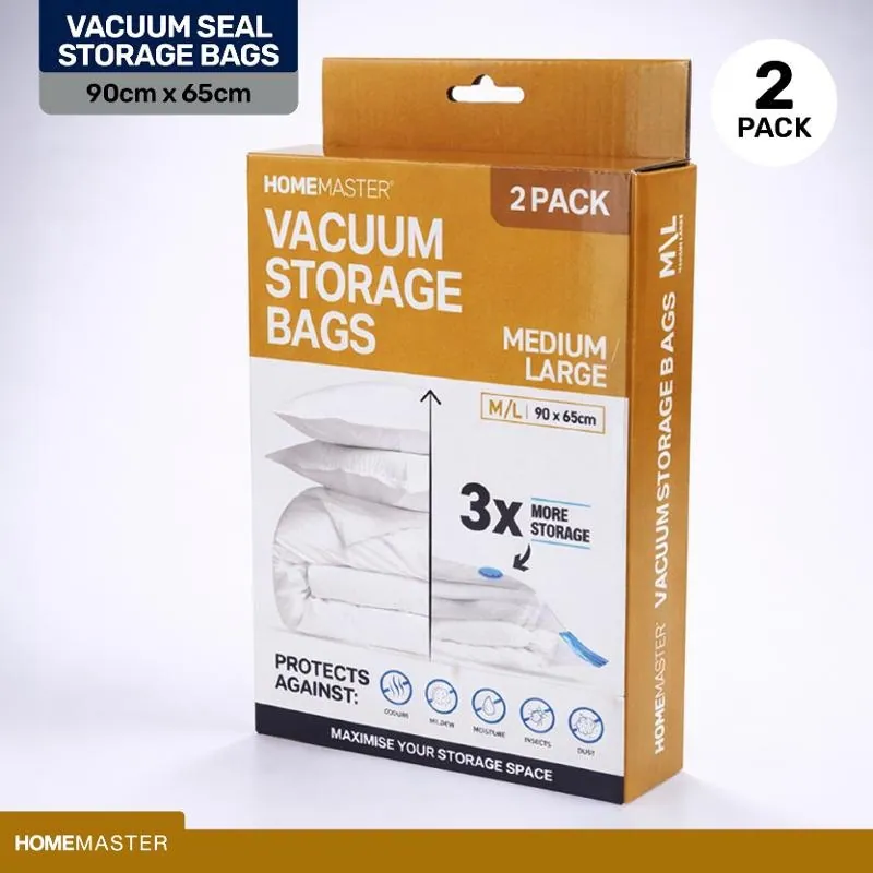 Storage Bags Vacuum 90cm X 65cm 2pk – image 4