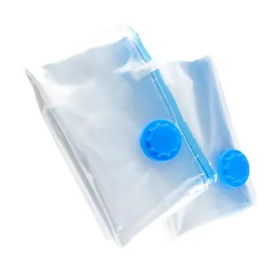 Storage Bags Vacuum 90cm X 65cm 2pk