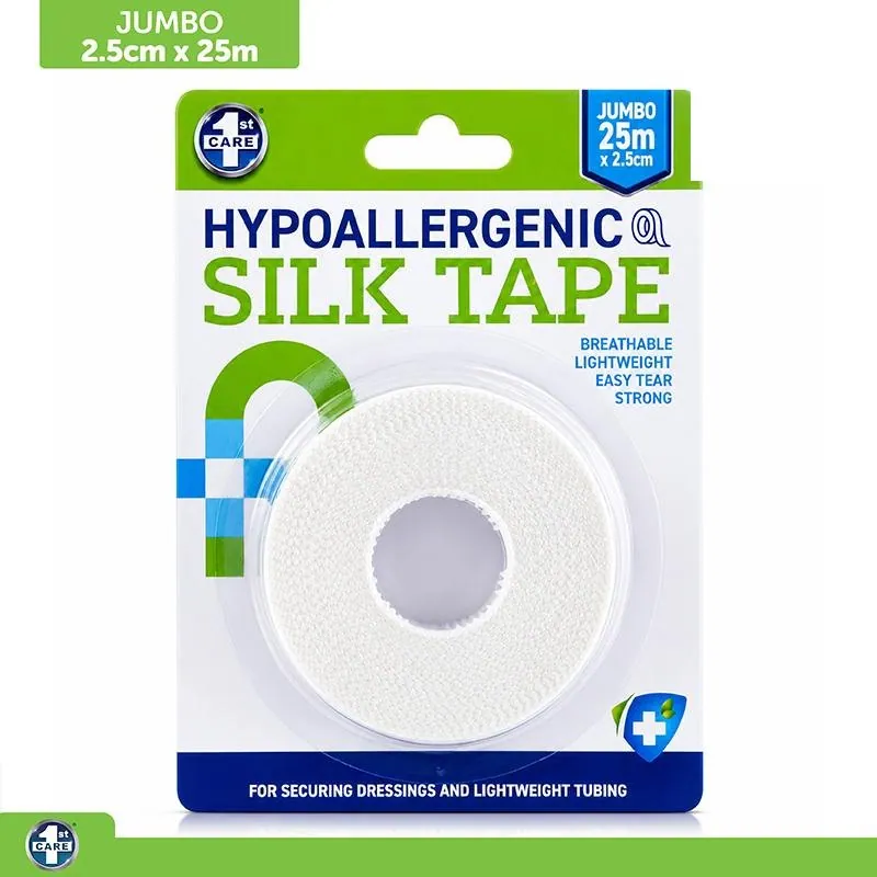 Tape Hypo-Allergenic Silk 2.5cm X 25m – image 4