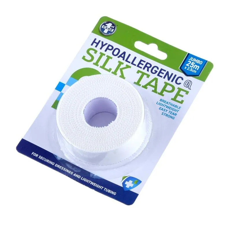 Tape Hypo-Allergenic Silk 2.5cm X 25m – image 3