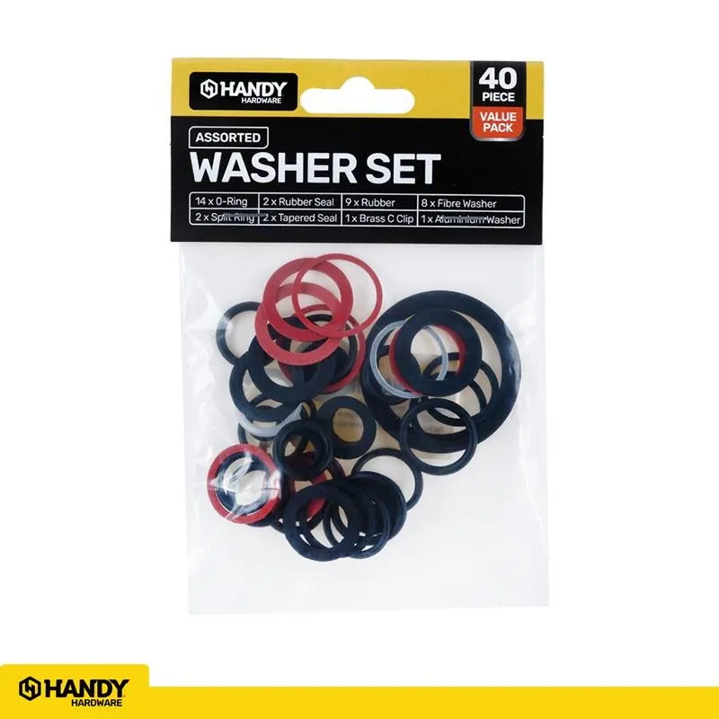 Tool Accessories Washer Set Assorted Sizes 40pc – image 4