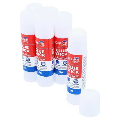 Glue Sticks 8.1cm X 1.95cm 6pk (338702)