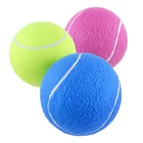 Ball Tennis Jumbo Inflatable - Ø21cm - Assorted Colours: Yellow, Pink, Blue – image 1