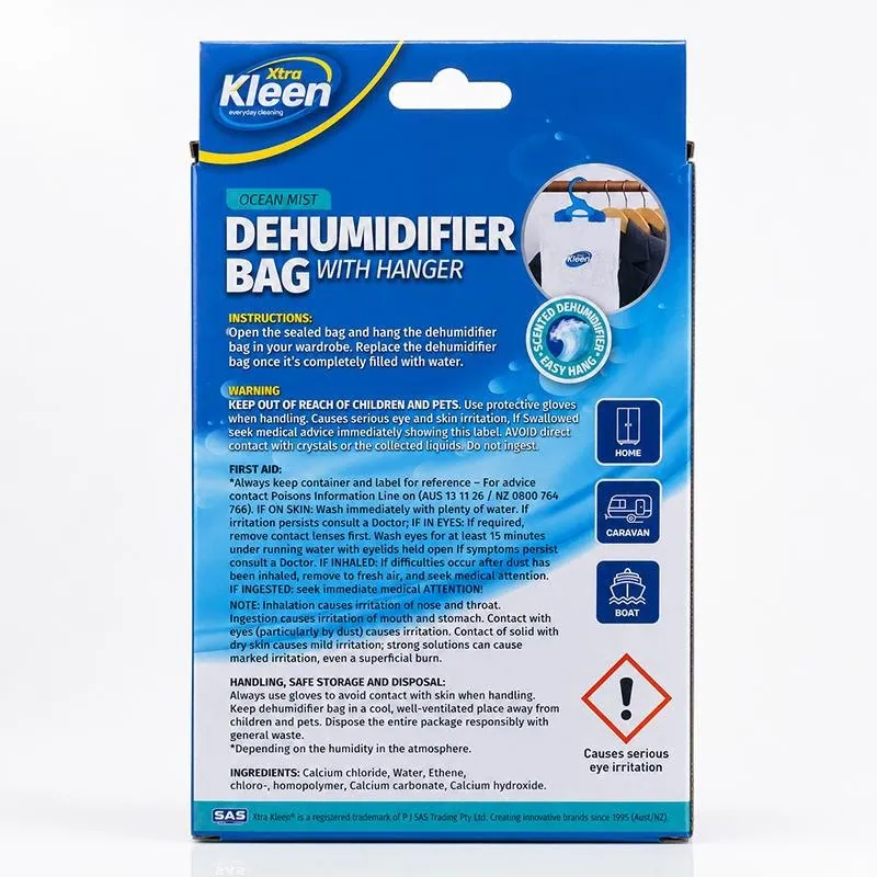 Dehumidifier Bag with Hanger Multi 3pk 175g Each - Scented: Lavender, Ocean, Strawberry – image 3