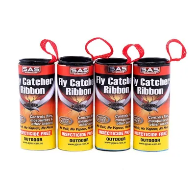 Fly Glue Trap 4pk 3.8cm X 75cm Each
