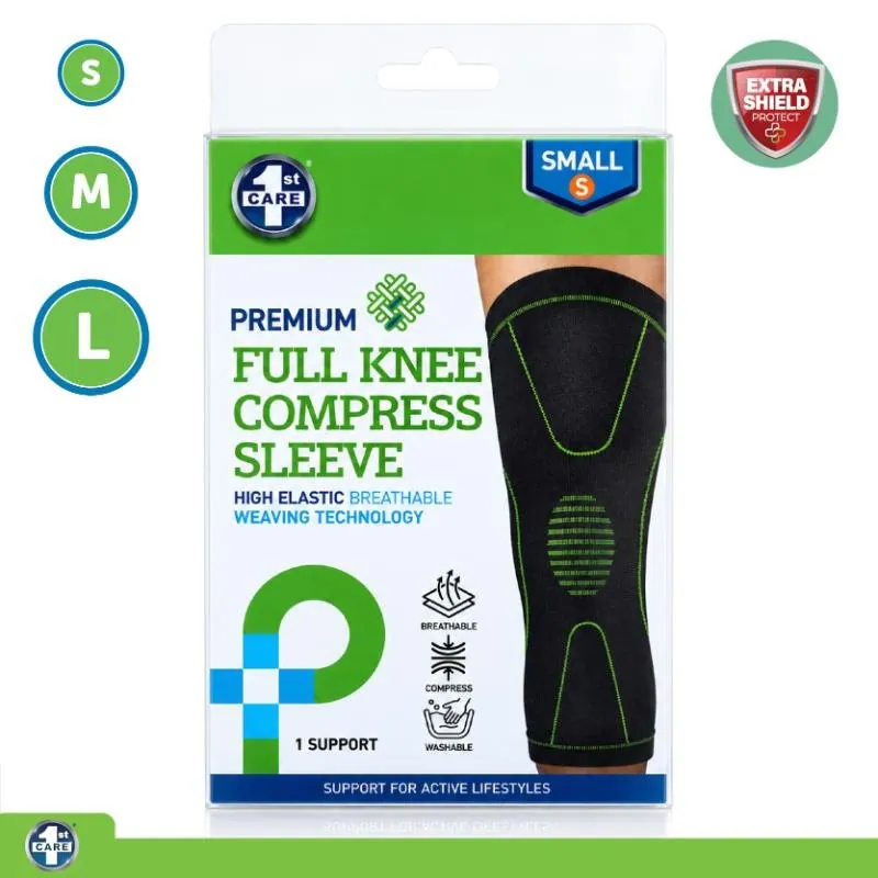 Premium Knee Compression Support Sleeve - Assorted Sizes: Small, Medium, Large – image 4