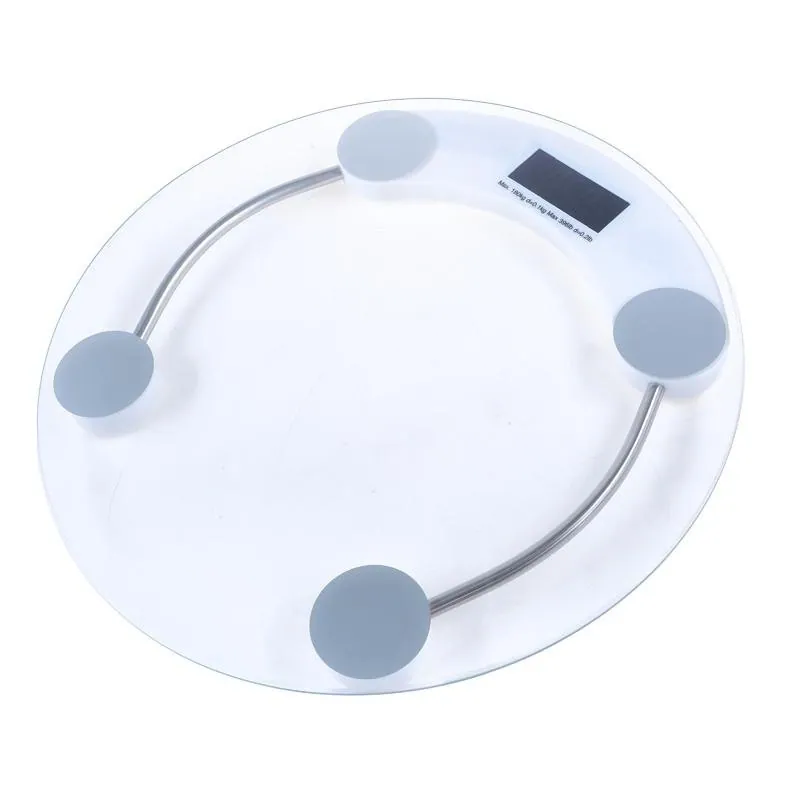 Bathroom Scale Round Glass – image 2