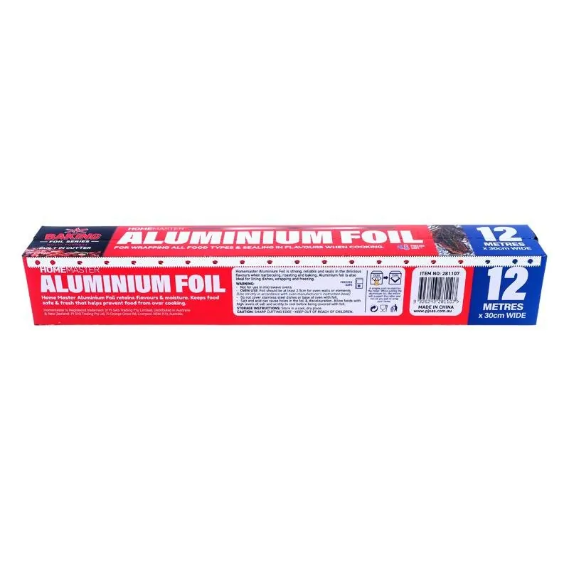 Kitchen Consumables Aluminium Foil 30cm X 12m – image 2