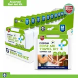 First Aid Kit Essentials 48pc Assorted with Bonus Storage Case – image 4
