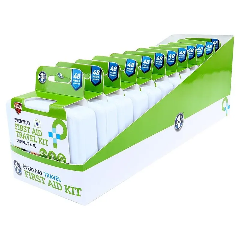 First Aid Kit Essentials 48pc Assorted with Bonus Storage Case – image 3