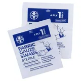 Gauze Dressing Swab Non Adhesive 6pk Includes 3pc 7.5cm X 7.5cm & 3pc 10cm X 10cm – image 1