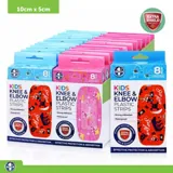 Bandage Strips Knee & Elbow Kids Waterproof Assorted Designs 5cm X 10cm 8pk - Plastic (pe) – image 4