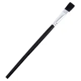 Paint Brush Liner Long Flat Head 19mm X 12mm X 195mm Black 5pk – image 1
