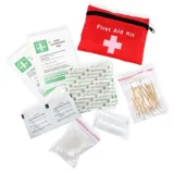 First Aid Kit Travel Essentials Assorted with Storage Bag 40pc – image 1
