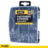 Fasteners & Fixings in Storage Case Wood Screws Assorted Sizes 205pc – image 4
