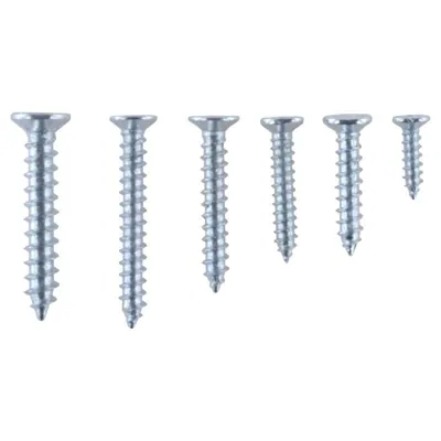 Fasteners & Fixings in Storage Case Wood Screws Assorted Sizes 205pc