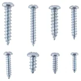 Fasteners & Fixings in Storage Case Screws Nuts & Bolts Assorted Sizes 230pc – image 1
