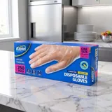 Gloves Powder Free Disposable Multipurpose Cleaning & Food Handling 250pk - Osfm - High Density Polyethylene (hdpe) – image 2