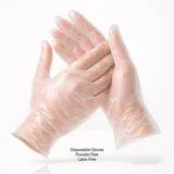 Gloves Powder Free Disposable Multipurpose Cleaning & Food Handling 250pk - Osfm - High Density Polyethylene (hdpe) – image 1