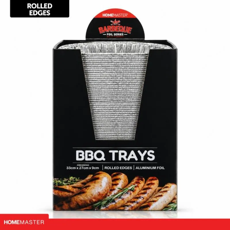 Foil BBQ Tray 34.8cm X 28.1cm X 7cm – image 4