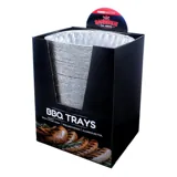Foil BBQ Tray 34.8cm X 28.1cm X 7cm – image 3