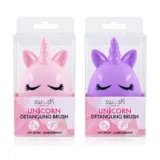 Hair Brush Detangling Unicorn Design 12cm X 6.5cm - Pink & Purple Assorted – image 4