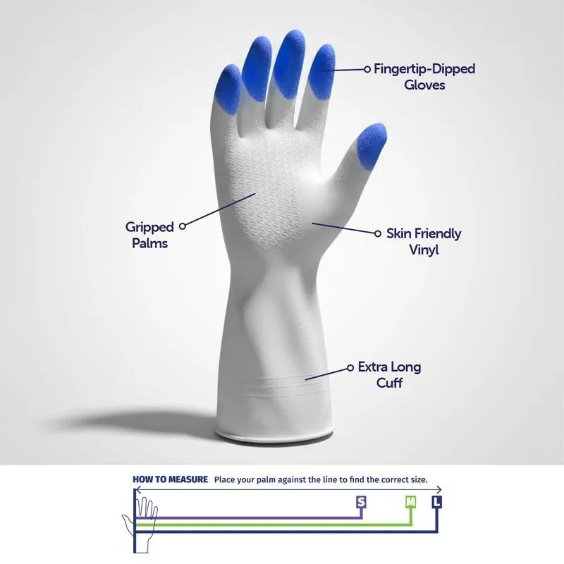 Gloves Reusable General Purpose Cleaning & Washing - 1 Pair - Large – image 2