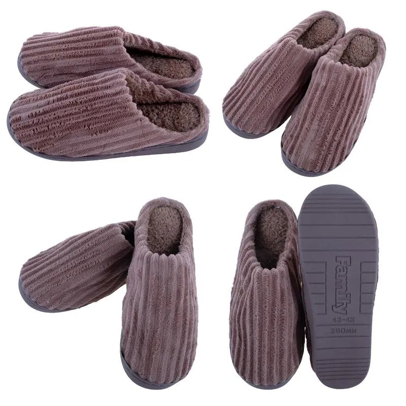 Slippers Adults Slip on Cord 4 Assorted Colours Mens & Womens Sizes Assorted – image 2