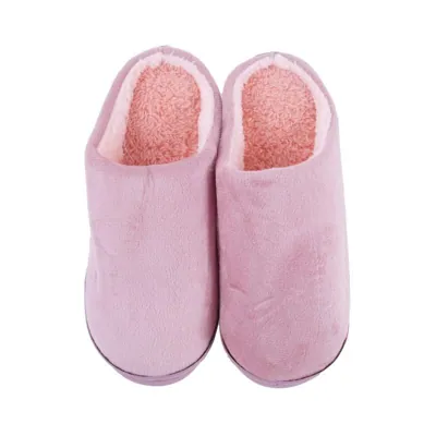 Slippers Adults Slip on Plush 4 Assorted Colours Mens & Womens Sizes Assorted