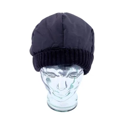 Beanie Mens Heat Control Thermal Lined Water Resistant Black