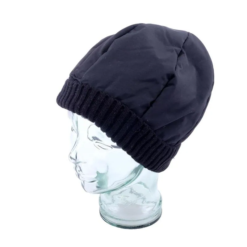 Beanie Mens Heat Control Thermal Lined Water Resistant Black – image 2