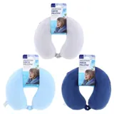 Travel Neck Pillow Memory Foam - 3 Assorted Colours – image 4