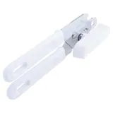 Tools & Gadgets Multifunctional Can Opener - 19.5cm (l) X 5.5cm (w) - Stainless Steel and Plastic - White – image 2