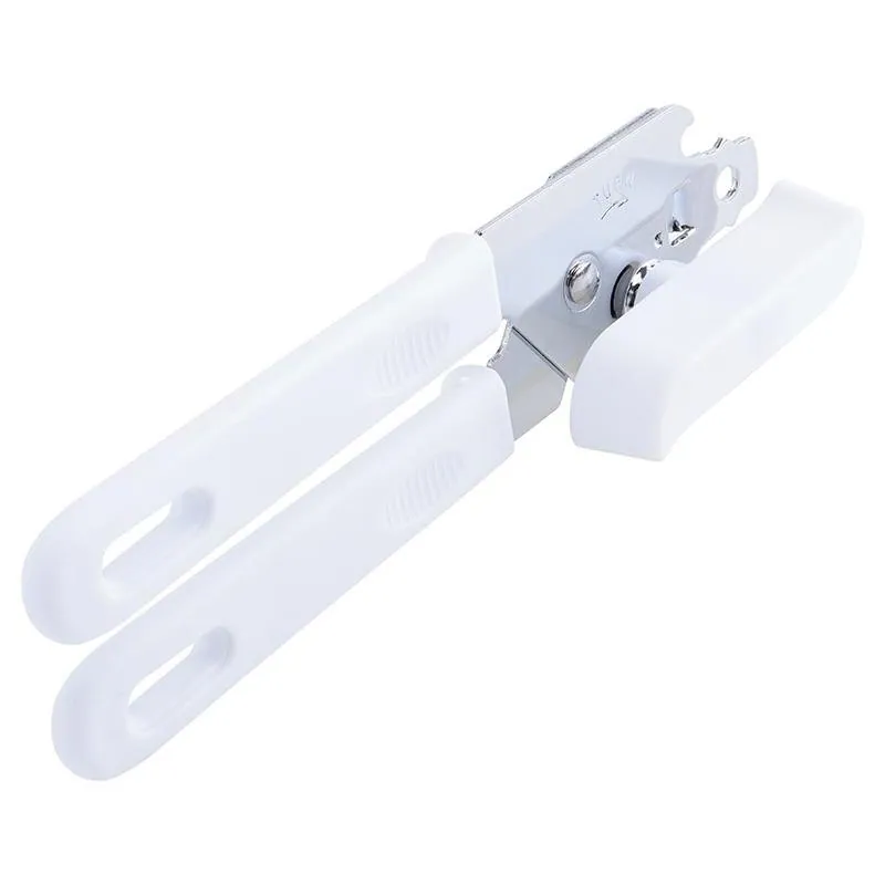 Tools & Gadgets Multifunctional Can Opener - 19.5cm (l) X 5.5cm (w) - Stainless Steel and Plastic - White – image 2