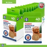 Spot Bandage Ø2.5cm 40pk - Fabric – image 4
