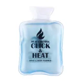 Hand & Body Warmer Reusable Bottle Shaped 7.5cm X 12cm Red, Aqua, Yellow & Blue – image 2