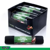 Weed Control Fabric Mesh Underlay Multi Season, Black 6m X 1m – image 3