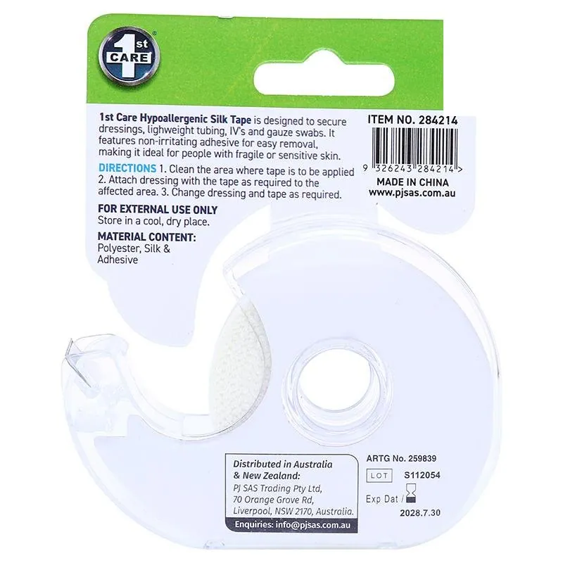 Tape Hypo-Allergenic Silk in Dispenser 2cm X 20m – image 3