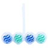 Toilet Rim Clip on Dual Freshener Deodoriser 2pk - Ocean with Lemon, Floral and Pine Scents - 48g/pk – image 1