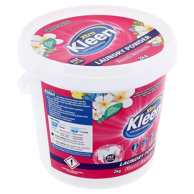 Laundry Powder in Tub with Scoop (Floral Scent) - 2kg – image 2