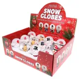 Christmas Toy Snow Globe Santa Sack Base 4.5cm X 4.5cm X 6.5cm Reindeer, Santa, Snowman & Penguin – image 3