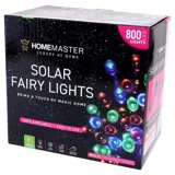 Christmas Fairy Light Solar 800LED 49.5 Total Length Multi Colour 8 Functions – image 3