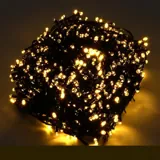 Christmas Fairy Light Solar 800LED 49.5 Total Length Warm White 8 Functions – image 2
