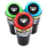 Cup Holder Rubbish Bin Assorted Colours 14.5cm X 9.5cm – image 1