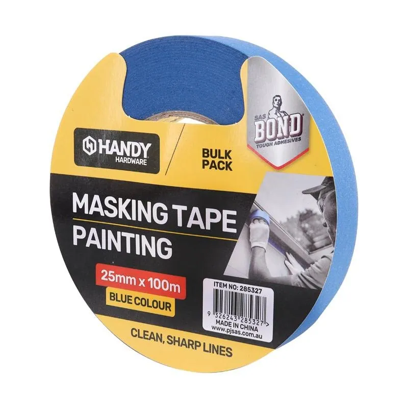 Tape Painters Masking Tape Blue 25mm X 100m Bulk Pack – image 3