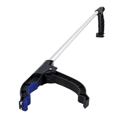 Pick Up Tool with Magnet 760mm Handle with Rotatable Head Blue